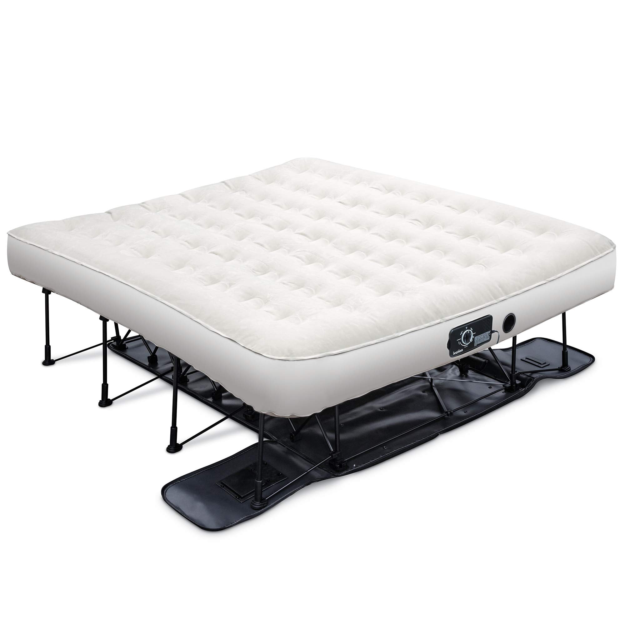 Ivation EZ-Bed. King Air Mattress with Built in Pump. Self Inflatable Mattress -  22.5 H