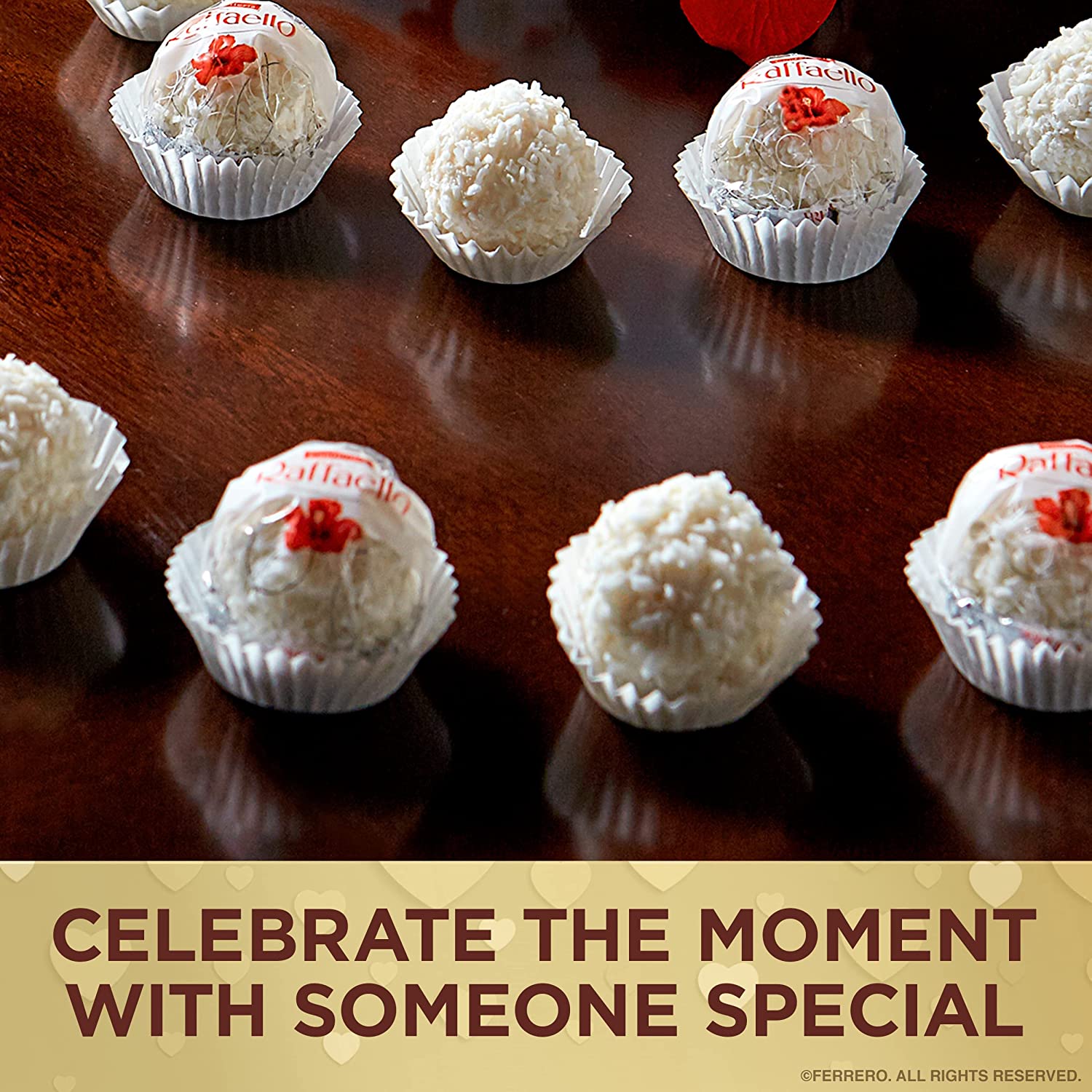 Ferrero Raffaello Almond Coconut Valentine-s Day Candy. Perfect Valentine-s Day Gift. 5.3 oz