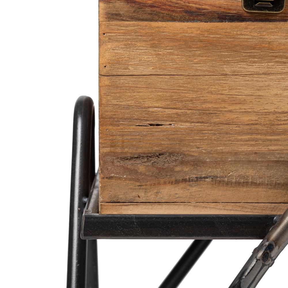 Home View Design 16.5-in W x 28.3-in H Wood Composite Natural Freestanding Utility Storage Cabinet