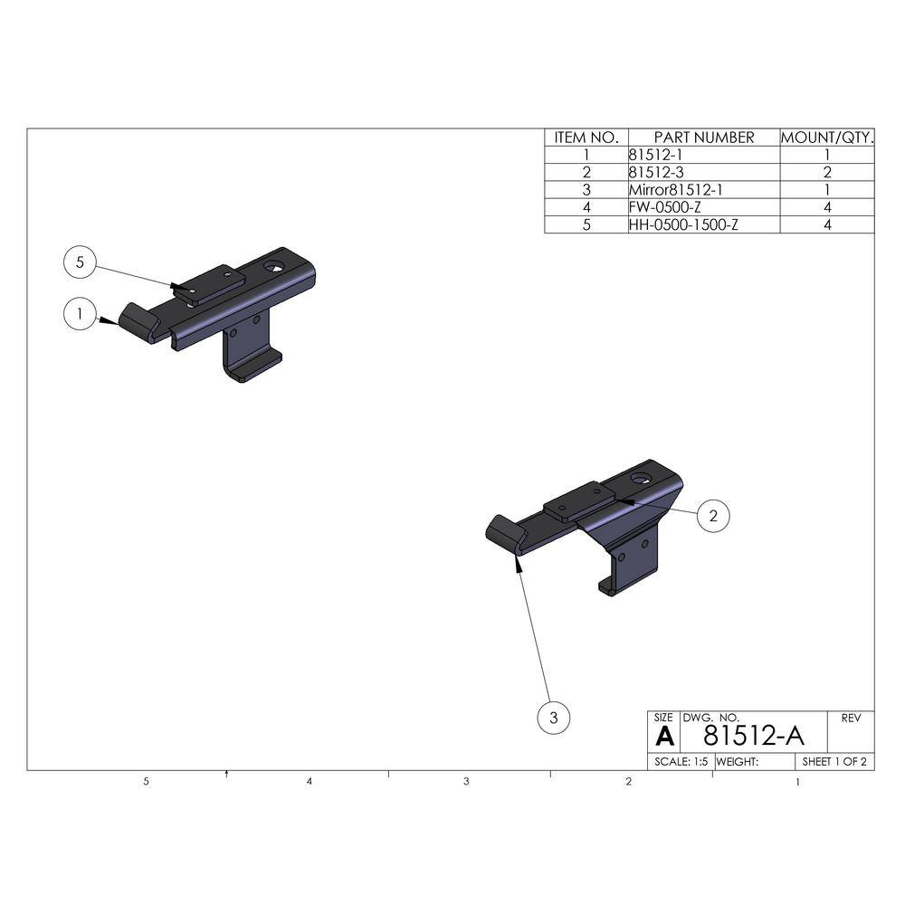 DK2 81512 Snow Plow Custom Mount for Ford F150 1997-2004 and F250 1997-1999 and Ford Expedition/Navigator 1997-2002