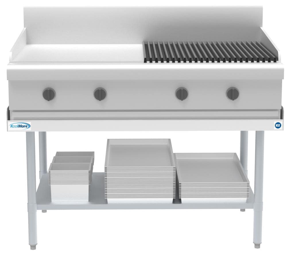 KoolMore 48-in W x 24-in H Stainless Steel