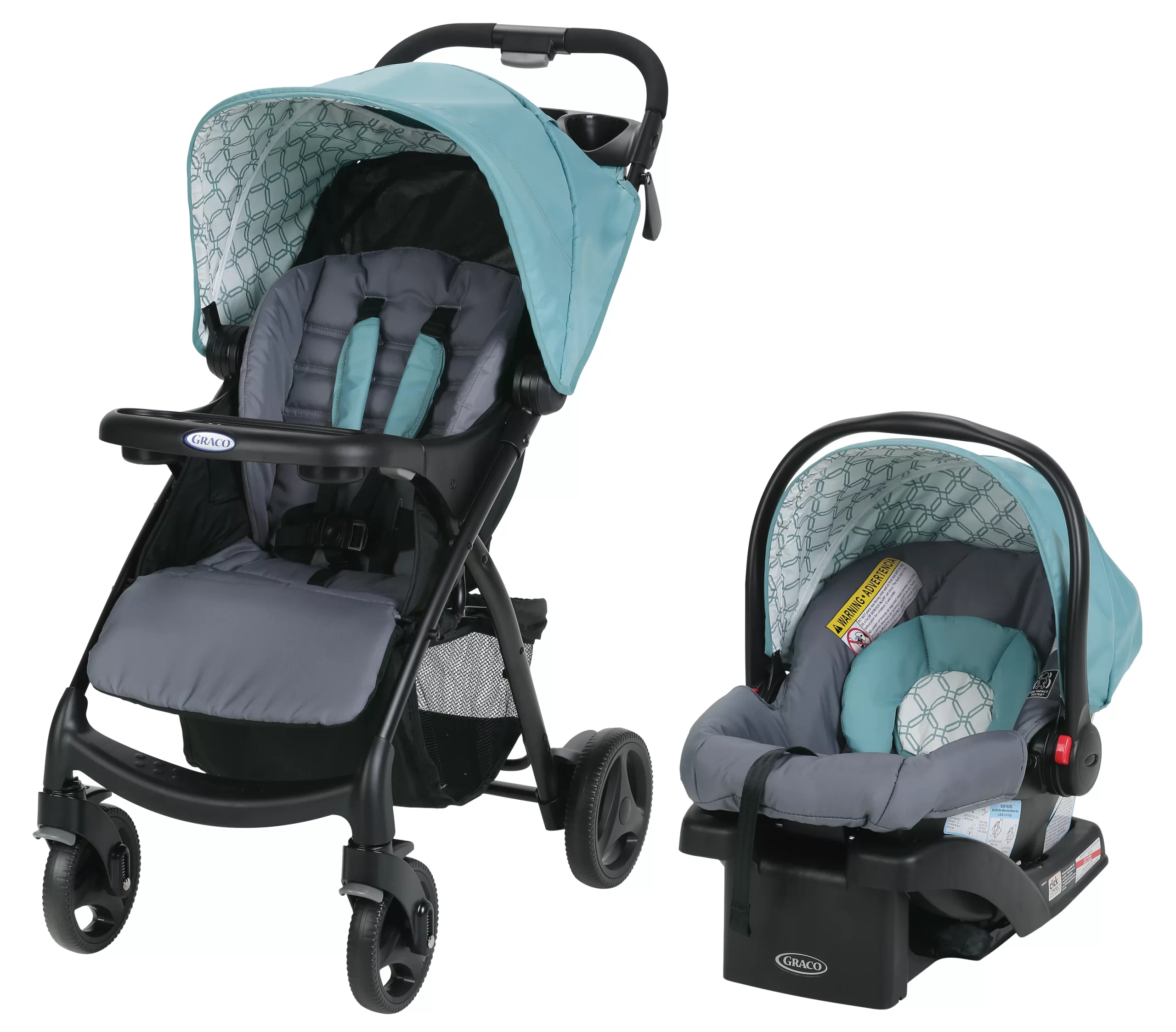 Graco Verb Click Connect Travel System - Merrick