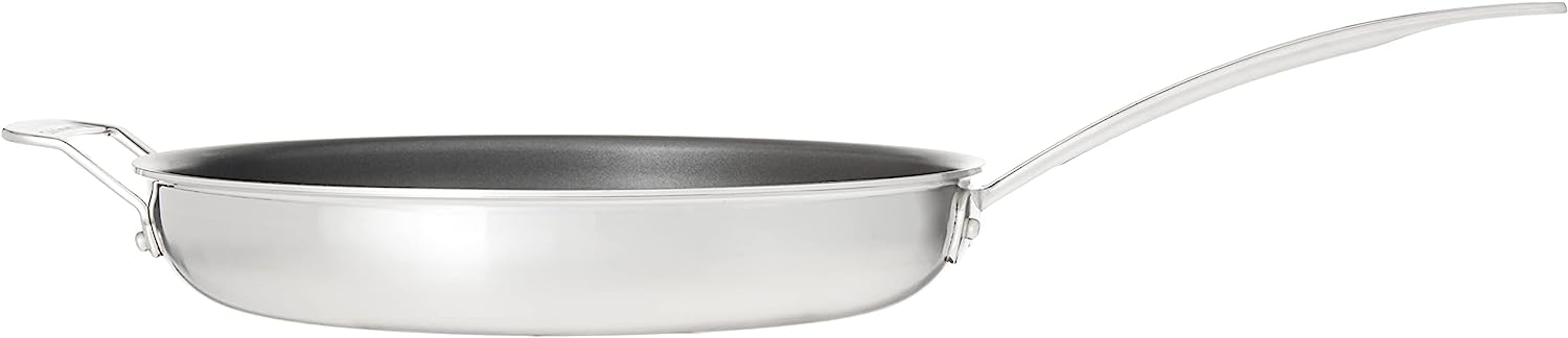 Cuisinart MultiClad Pro 12″ w/Helper Handle Skillet. Inch. Non Stick Stainless Steel