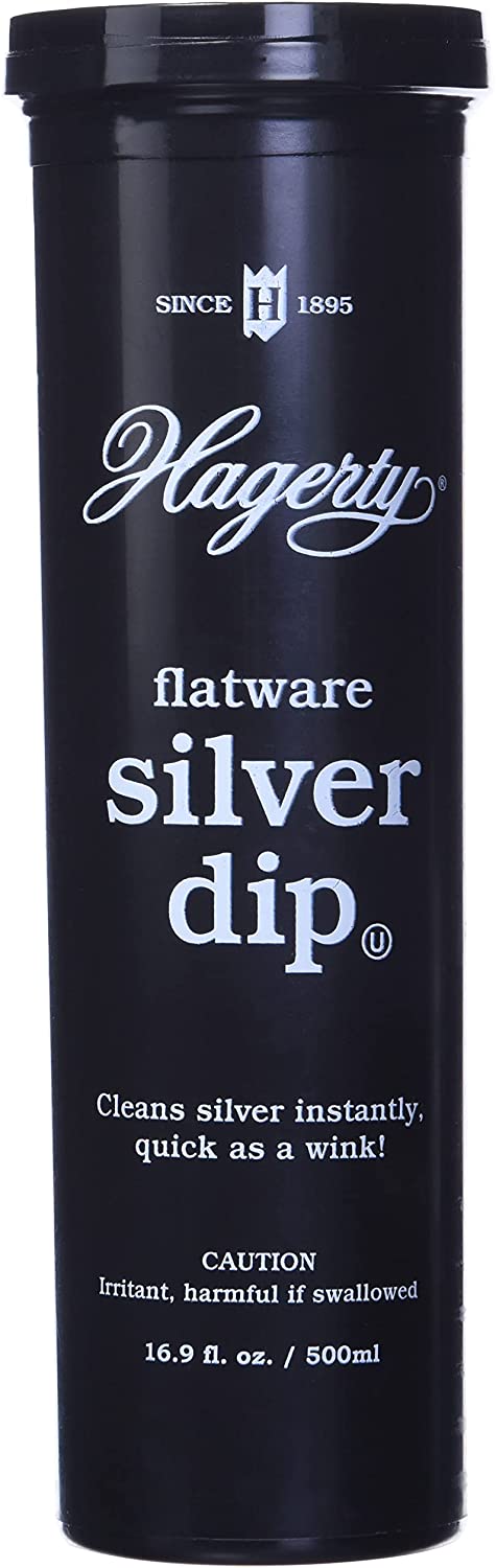 Hagerty 17245 Flatware Silver Dip. 16.9 fl.Oz. Black