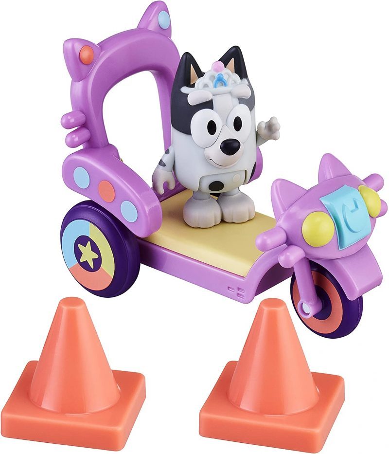 Bluey - Muffin-s Cat Squad Bike with 2.5″ Muffin Figure. (17131)