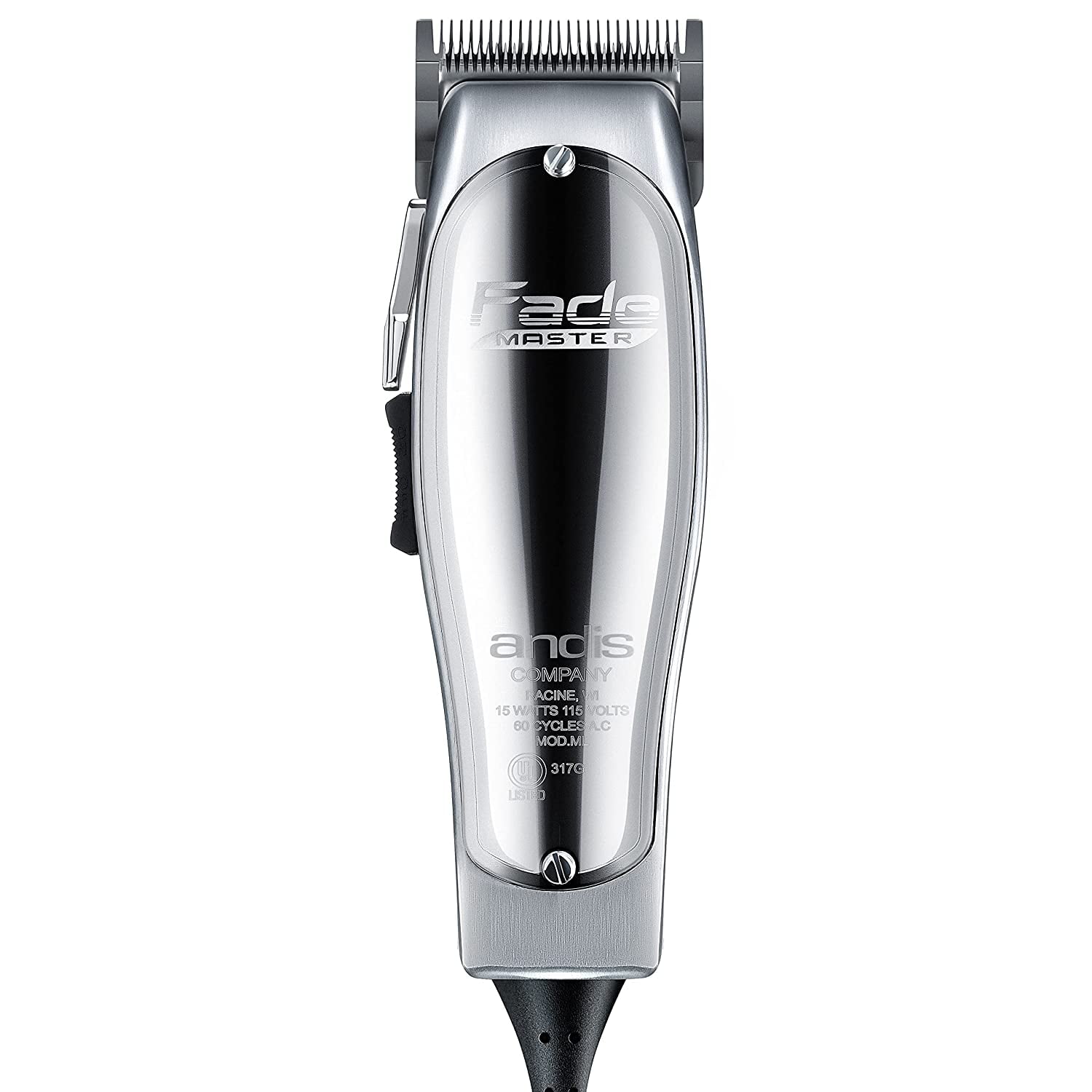 Andis Professional Fade Master Clipper - Adjustable Fade Blade - Andis Dual Magnet 5-Comb Set -BeauWis Blade Brush