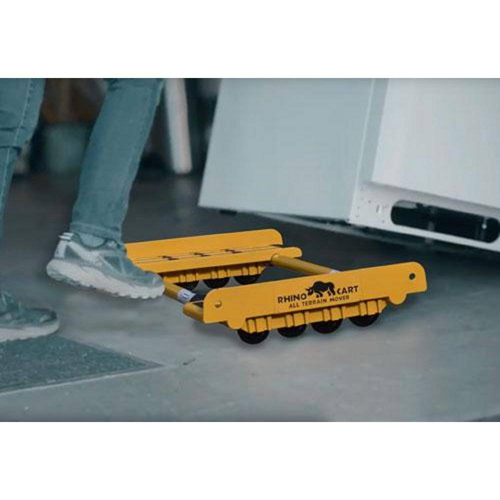 RHINO CART RC-1P-RB-HD-OL All Terrain 1100 lbs. Capacity Moving Cart for Appliances and Furniture