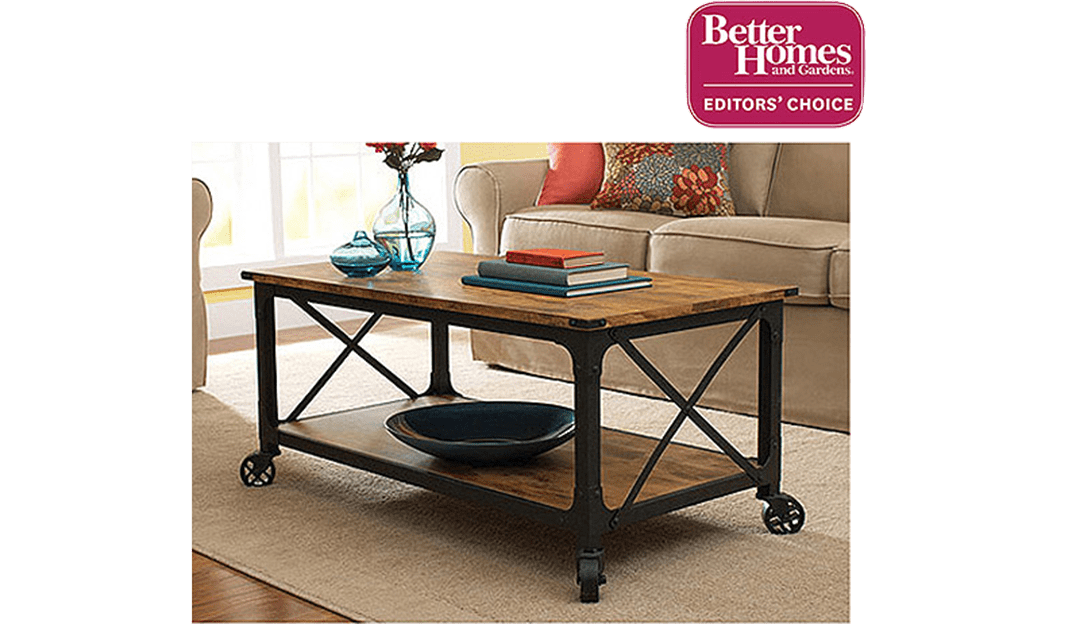 Better Homes & Gardens Rustic Country Coffee Table. Weathered Pine Finish
