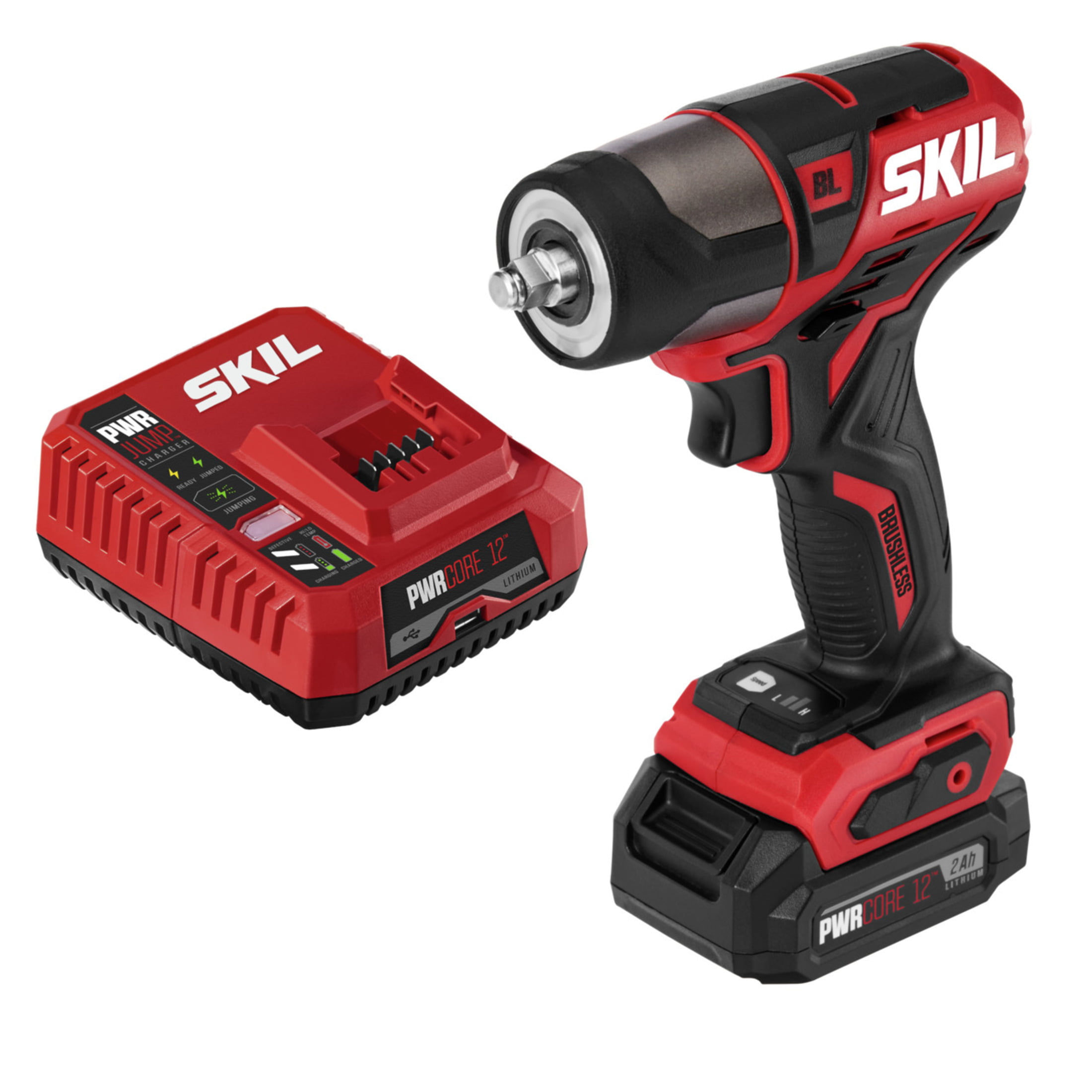 SKIL PWR Core 12™ Brushless 12V Cordless 3/8 In. Impact Wrench. IW5744-10