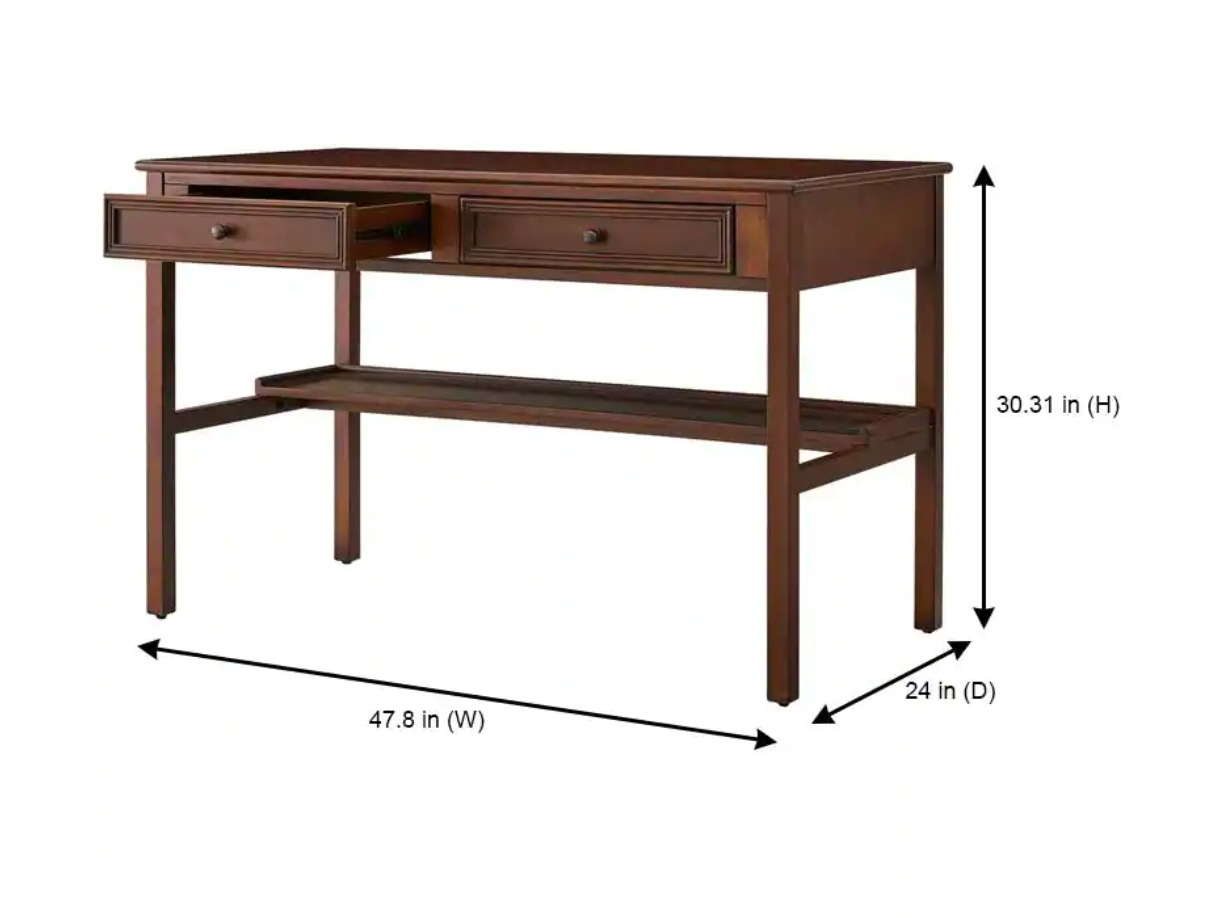 Bradstone Walnut Writing Desk