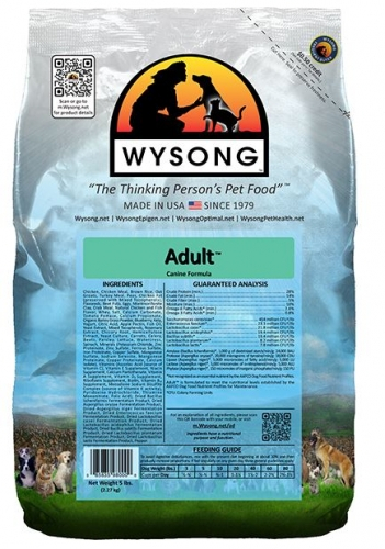 Wysong Adult Dry Dog Food 20-lb