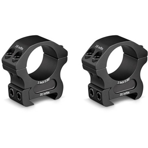 Vortex Pro Series 1 Inch Medium Scope Rings