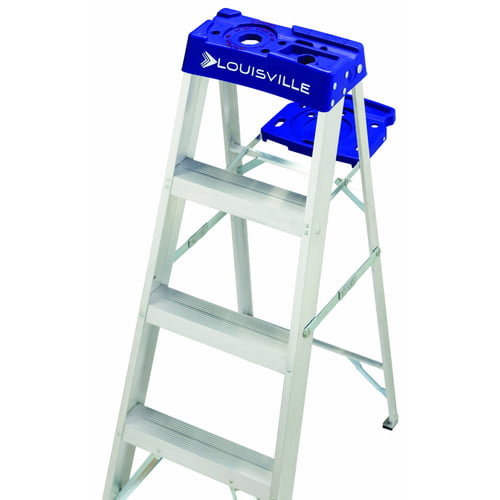 Louisville Ladder As2106 6 Ft. Aluminum Step Ladder. Type I. 250 Lbs. Load Capacity