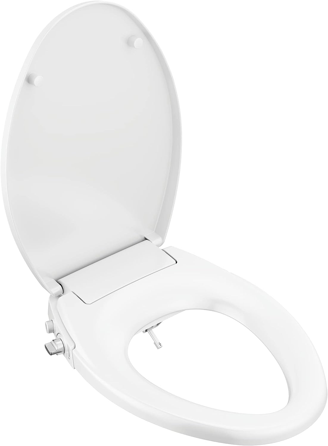 Delta Faucet Refresh Elongated Bidet Toilet Seat. Bidet Attachment for Toilet. Elongated Toilet Bidet. Elongated Toilet Seat. Bidet Sprayer. Toilet Water Spray. White 833004-WH