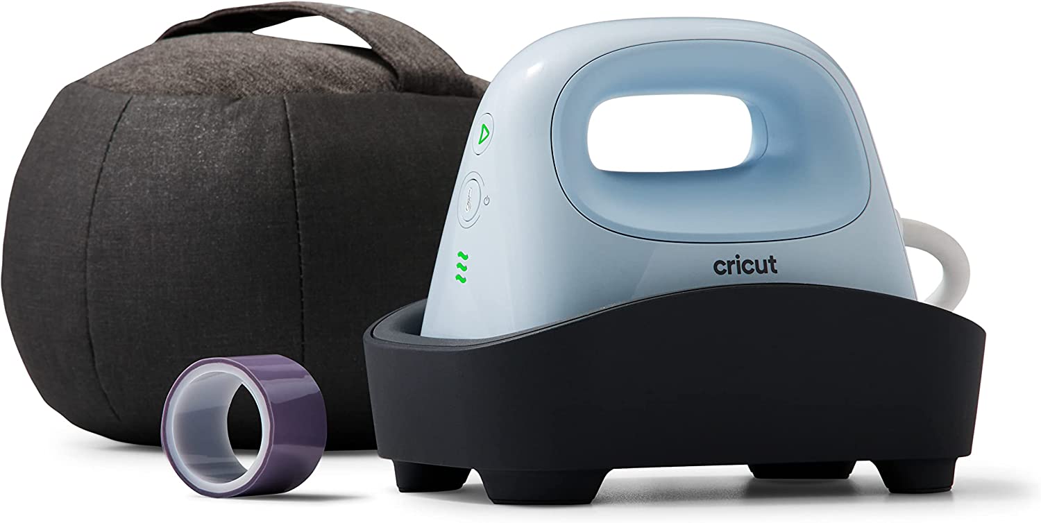 Cricut Hat Press Smart Heat Press Machine for Hats with Built-in Bluetooth. Connects to Cricut Heat App. Curved. Ceramic-Coated Heat Plate. Easy Temperature Control with Safety Base & Auto-Off Feature