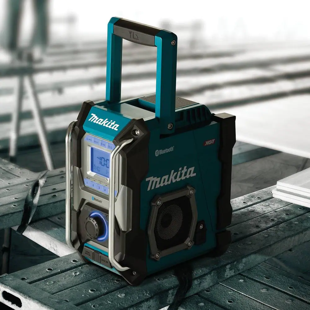 Makita GRM02 40V Max XGT Cordless Bluetooth Job Site Radio. Tool Only
