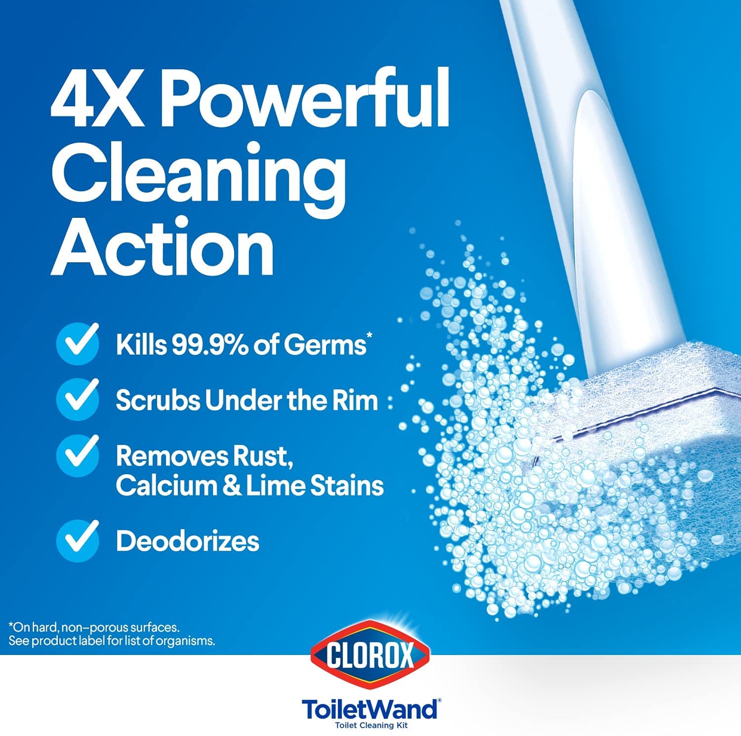 Clorox ToiletWand Disinfecting Refills. Disposable Wand Heads. 30 Count