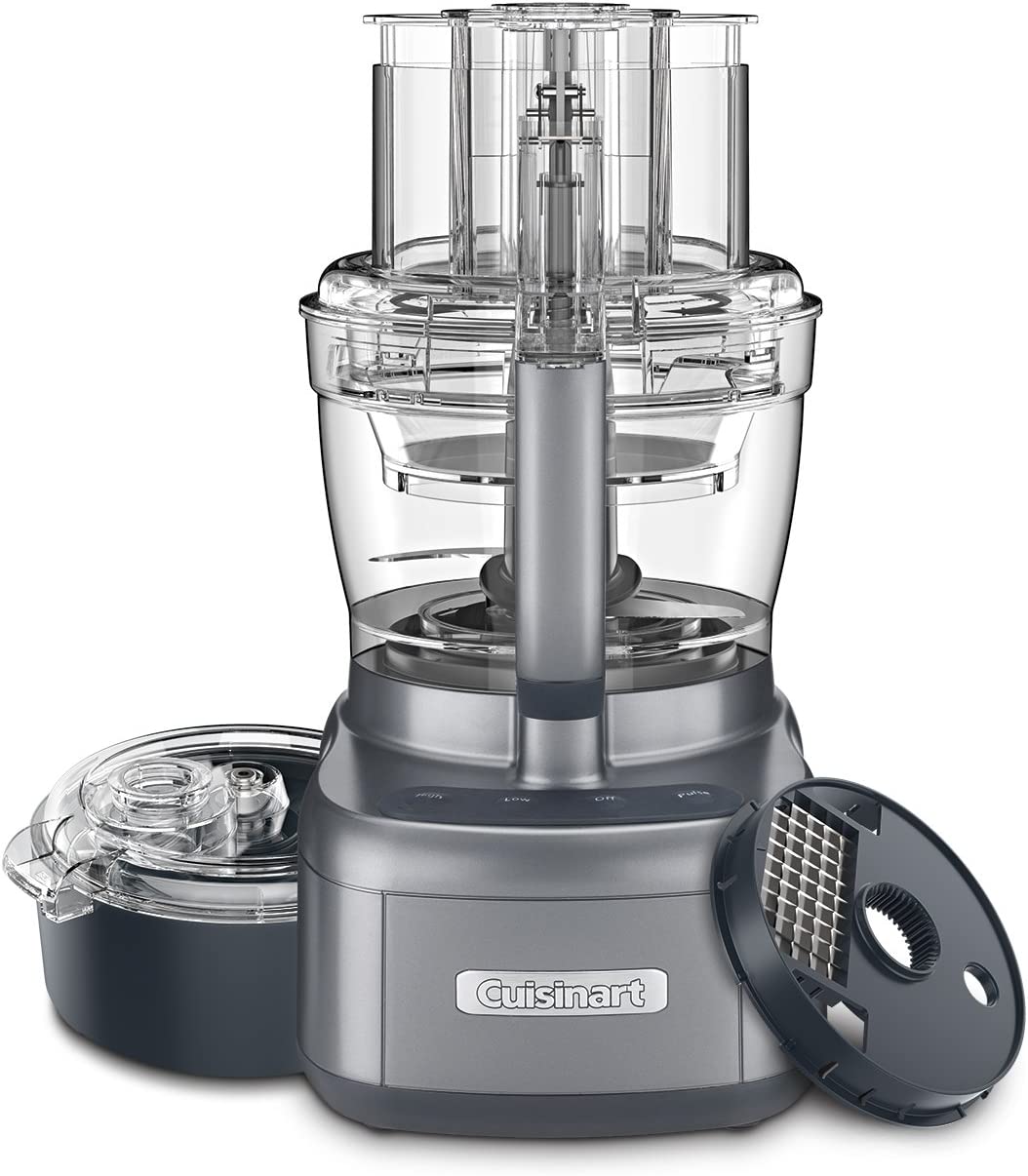 Cuisinart Elemental Small Food Processor. 13-Cup. Gunmetal