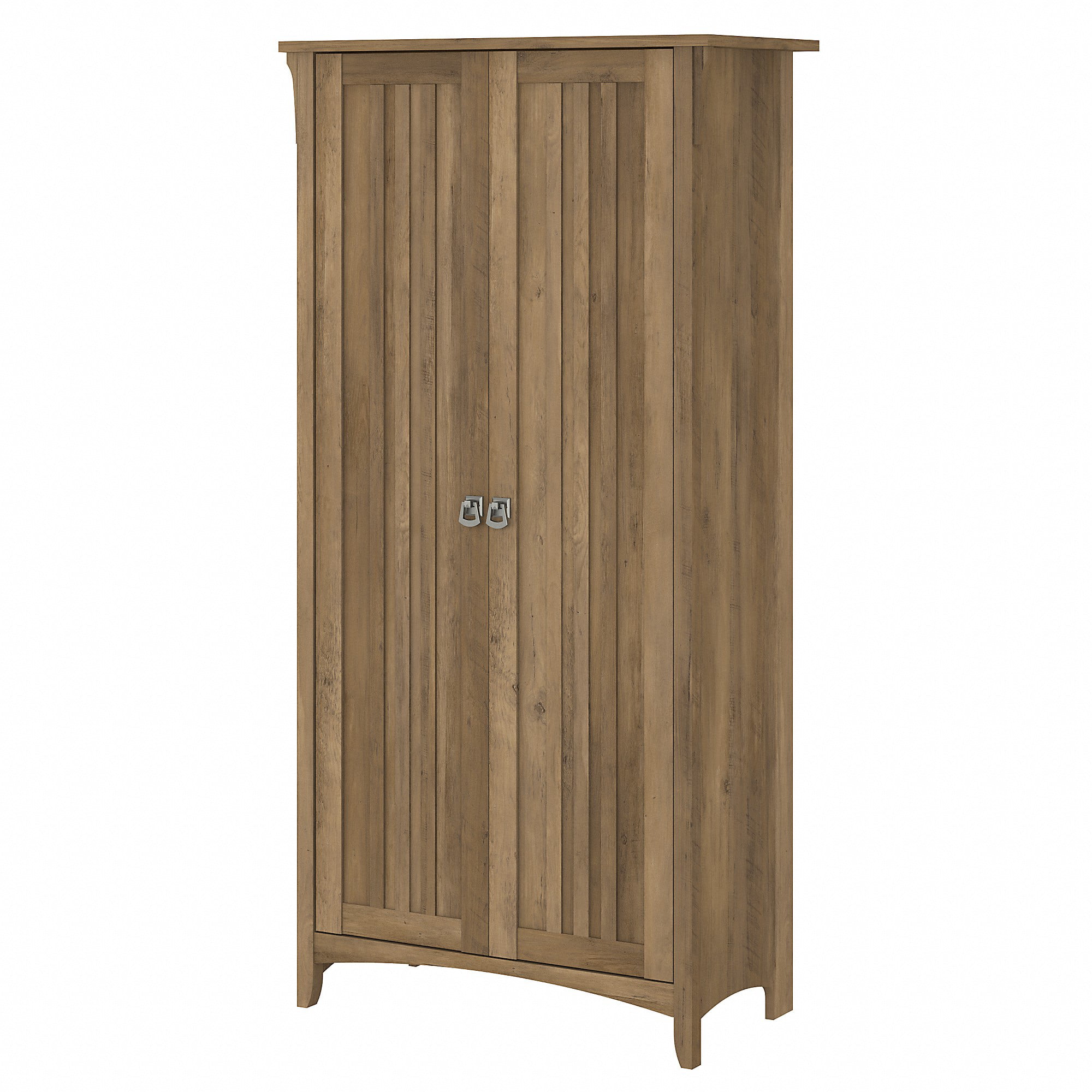 Bush Furniture Salinas Bathroom Storage Cabinet with Doors. Green