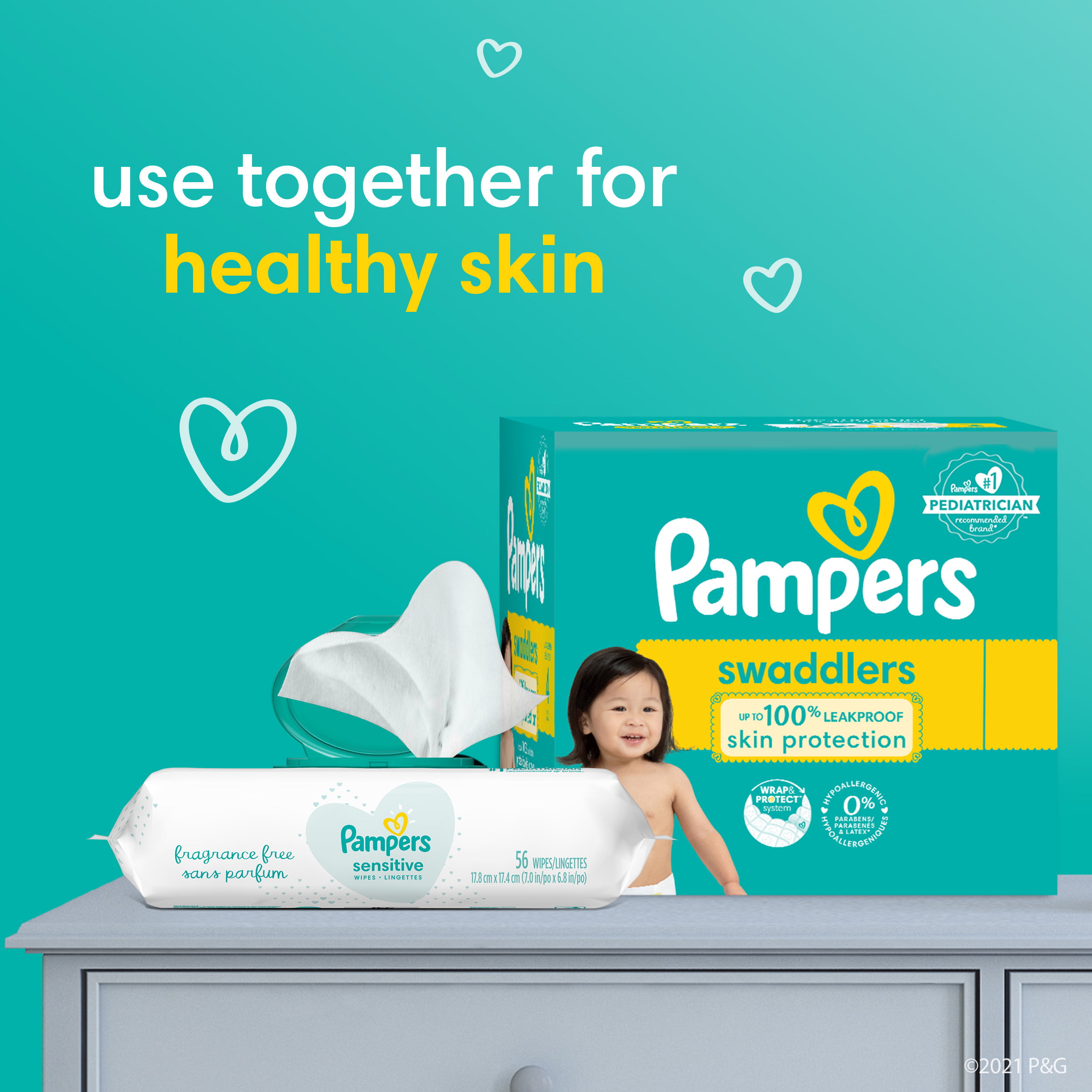 Pampers Swaddlers Diapers Size 6 108 Count
