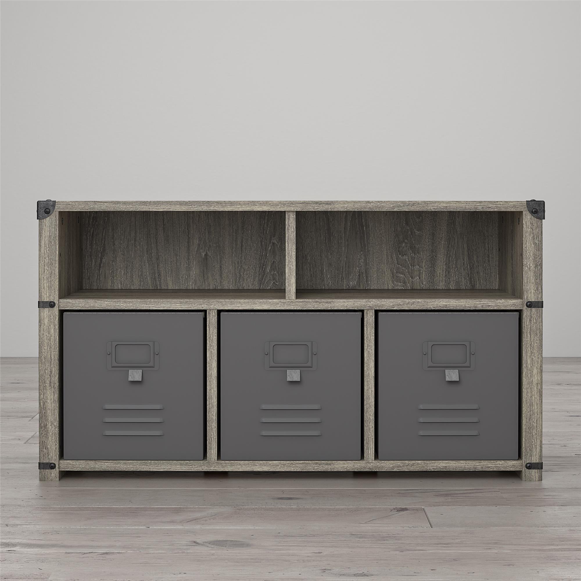 Little Seeds Nova Bedroom Storage Bench – Grey Oak