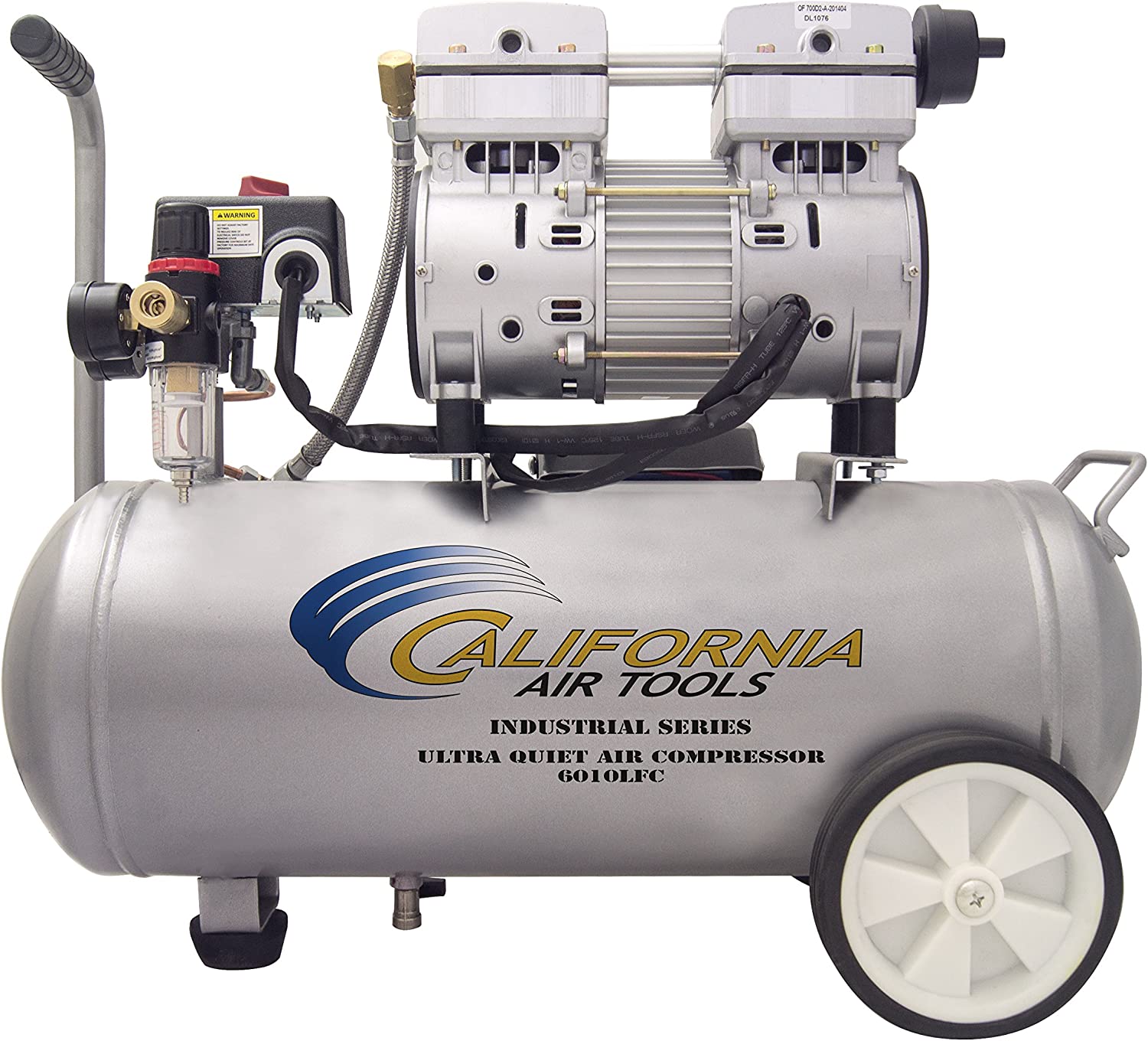 California Air Tools 6-Gallons Single Stage Portable Corded Electric Horizontal Air Compressor