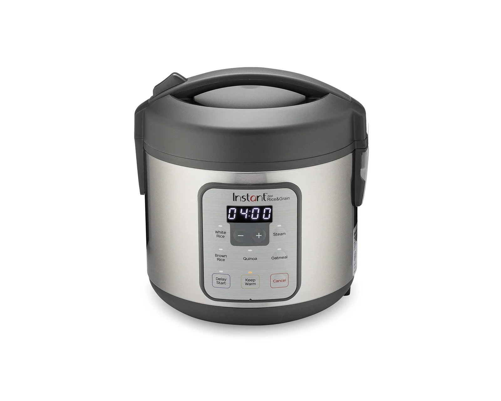 Instant Zest 8 Cup One Touch Rice Cooker. From the Makers of Instant Pot. Steamer. Cooks Rice. Grains. Quinoa and Oatmeal. No Pressure Cooking Functionality