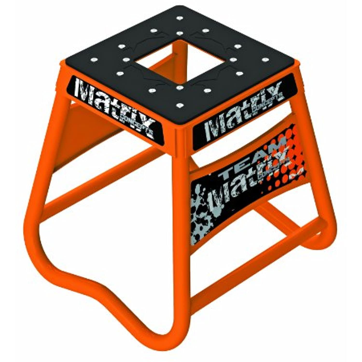 Matrix Concepts A2 Aluminum Stand. Orange/Black