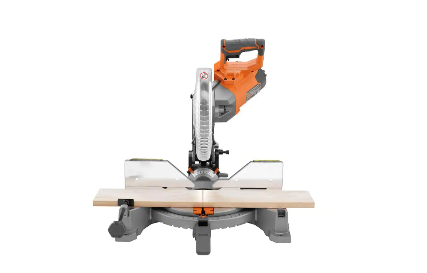 RIDGID R4113 15 Amp 10 in. Dual Miter Saw with LED Cut Line Indicator with Universal Mobile Miter Saw Stand