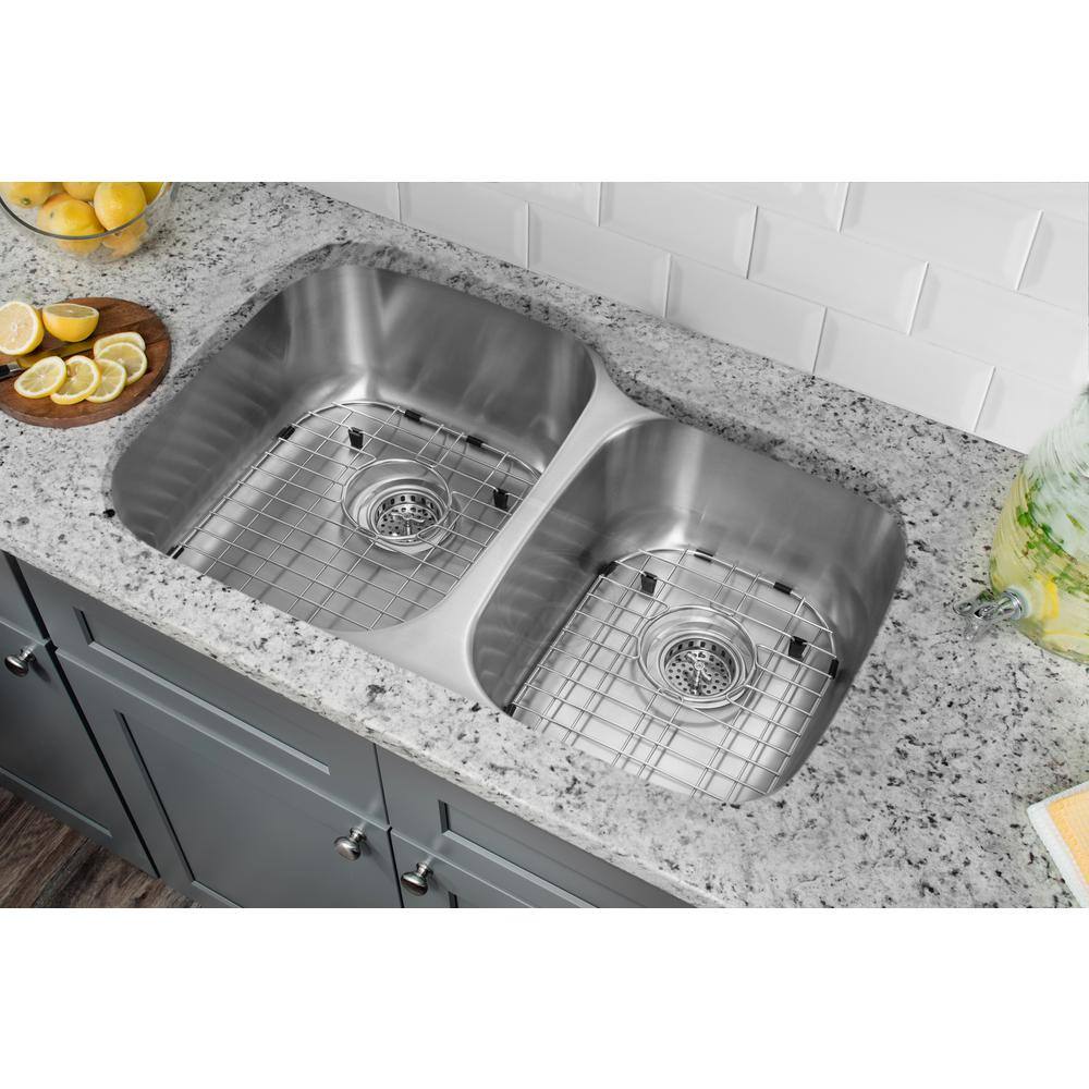 IPT Sink Company IPT6040P7556CP All-In-One Undermount 18-Gauge Stainless Steel 31-1/2 in