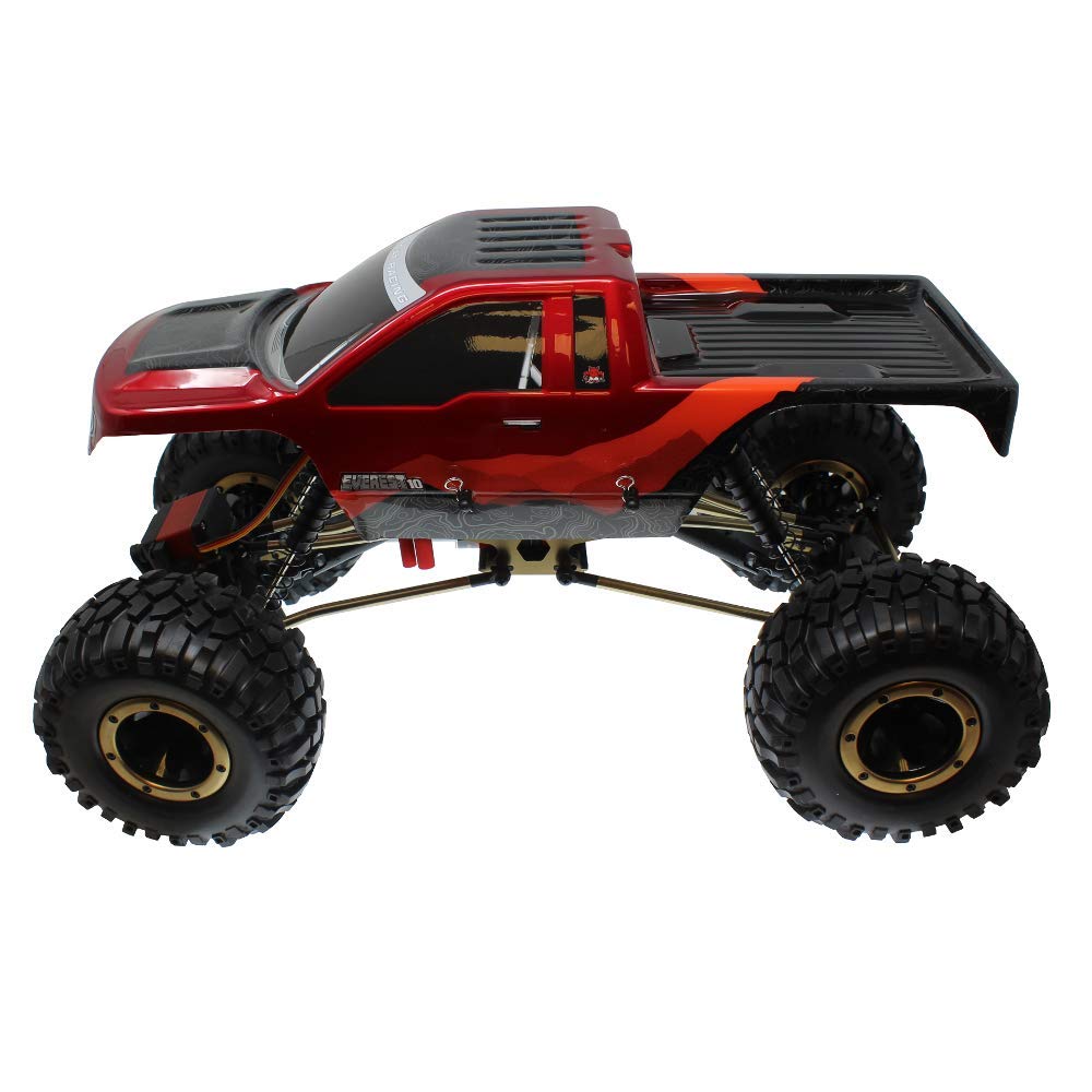 Redcat Racing Everest 10 1:10 Scale Rock Crawler Electric Brushed RC Truck. Red