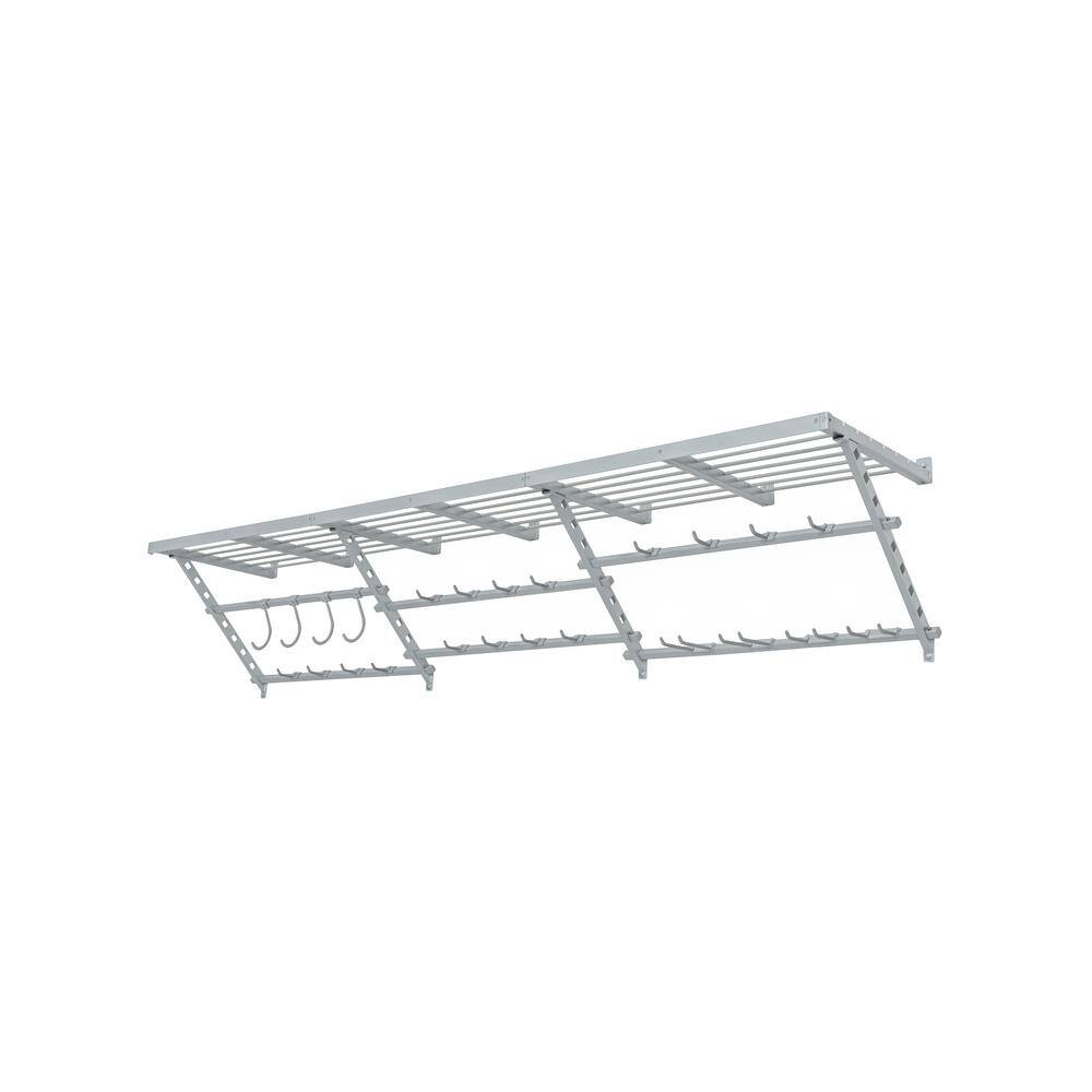 Garage Essentials 220863 96 in. W Ultimate Shelf and Track Storage System