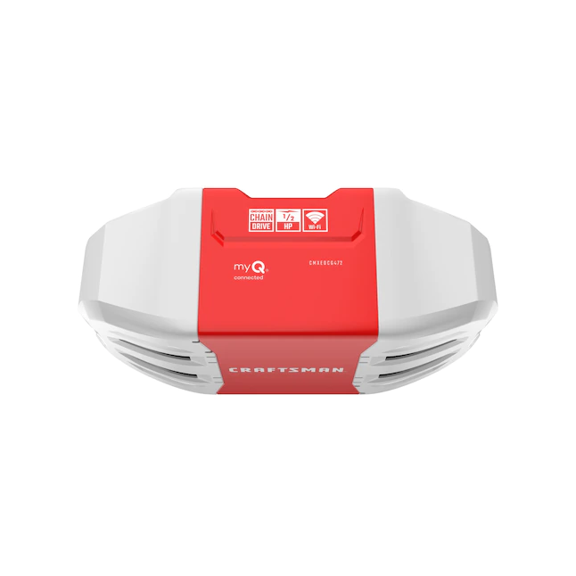 CRAFTSMAN  0.5-HP myQ Smart Chain Drive Garage Door Opener Works with Myq Wi-fi Compatibility