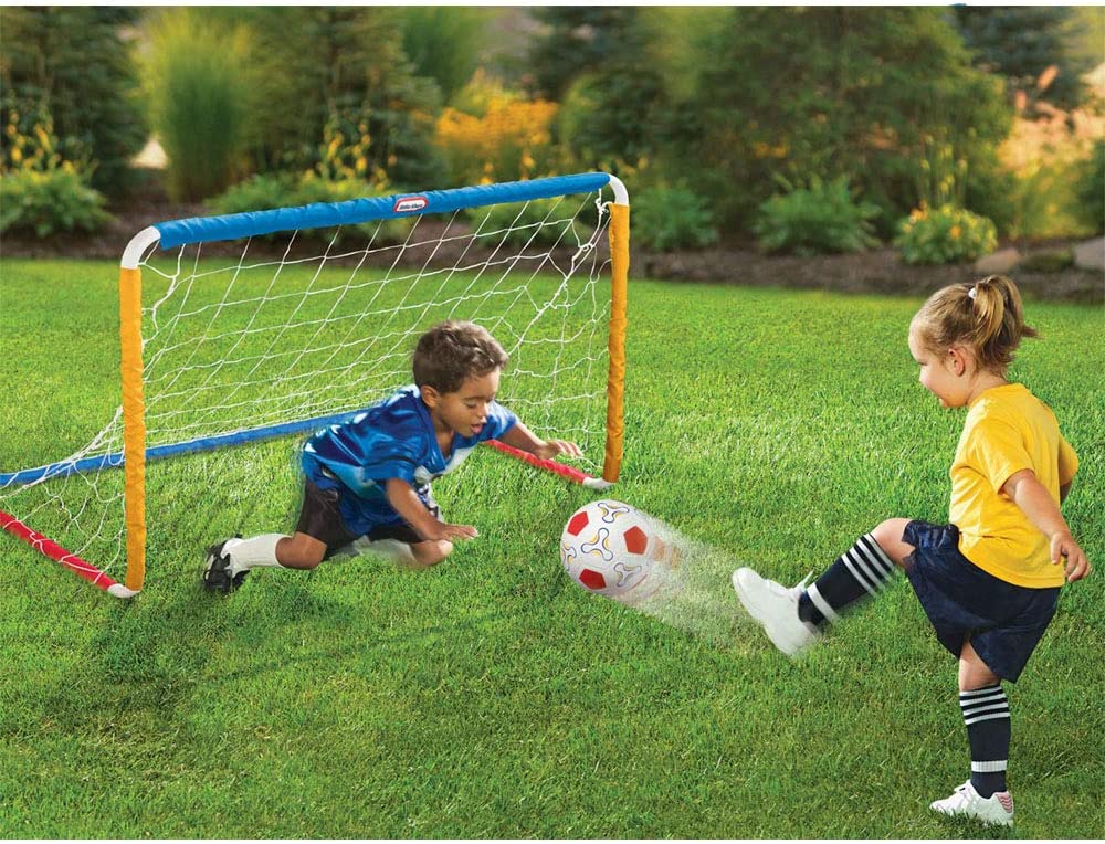 Little Tikes Easy Score Soccer Set Game Outdoor Toys for Backyard Fun Summer Play - Goal