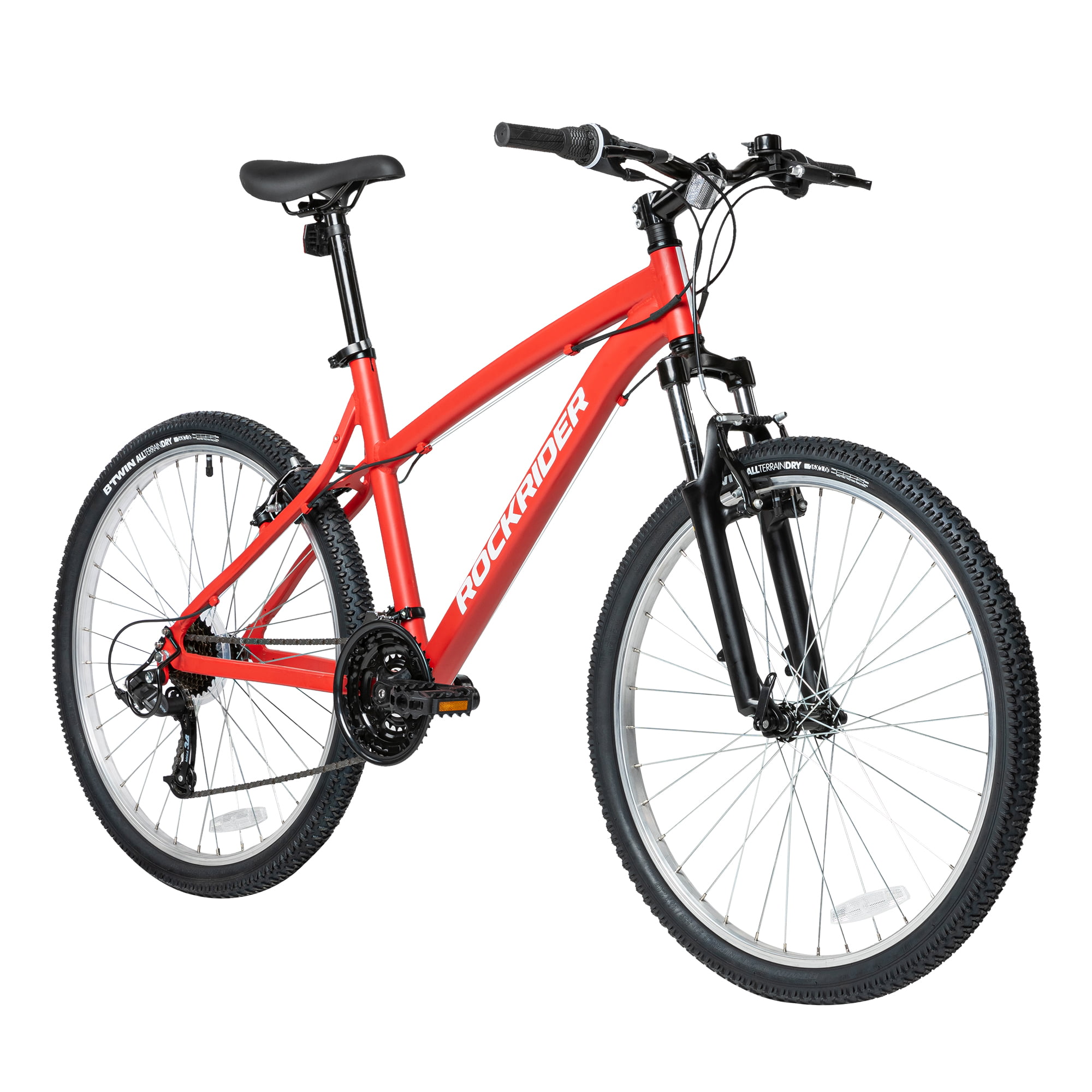 Decathlon Rockrider ST50. 21 Speed Aluminum Mountain Bike. 26″. Unisex. Red. Medium