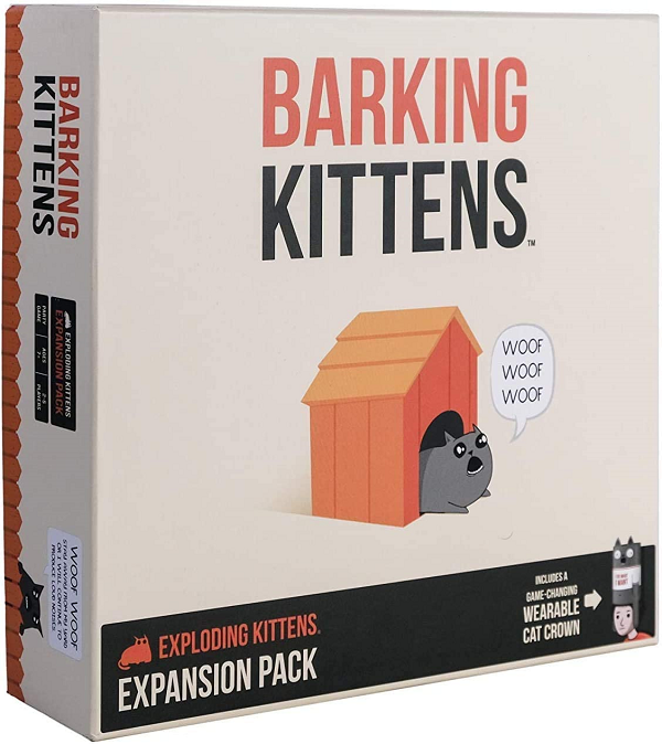 Barking Kittens Expansion Set - A Russian Roulette Card Game. Family Party Games