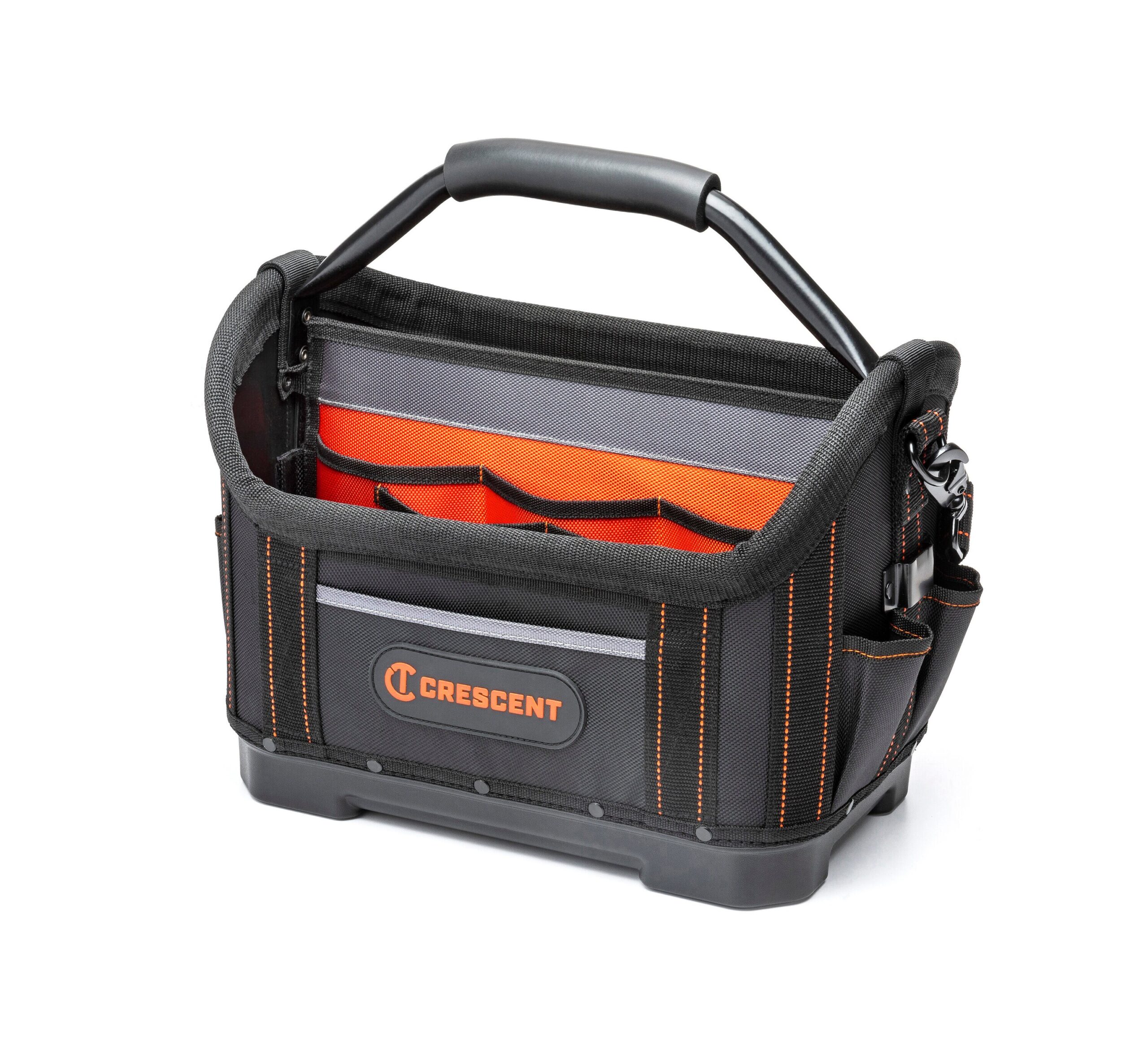 Crescent Rawhide. Black and Gray Polyester 14-in Tool Tote