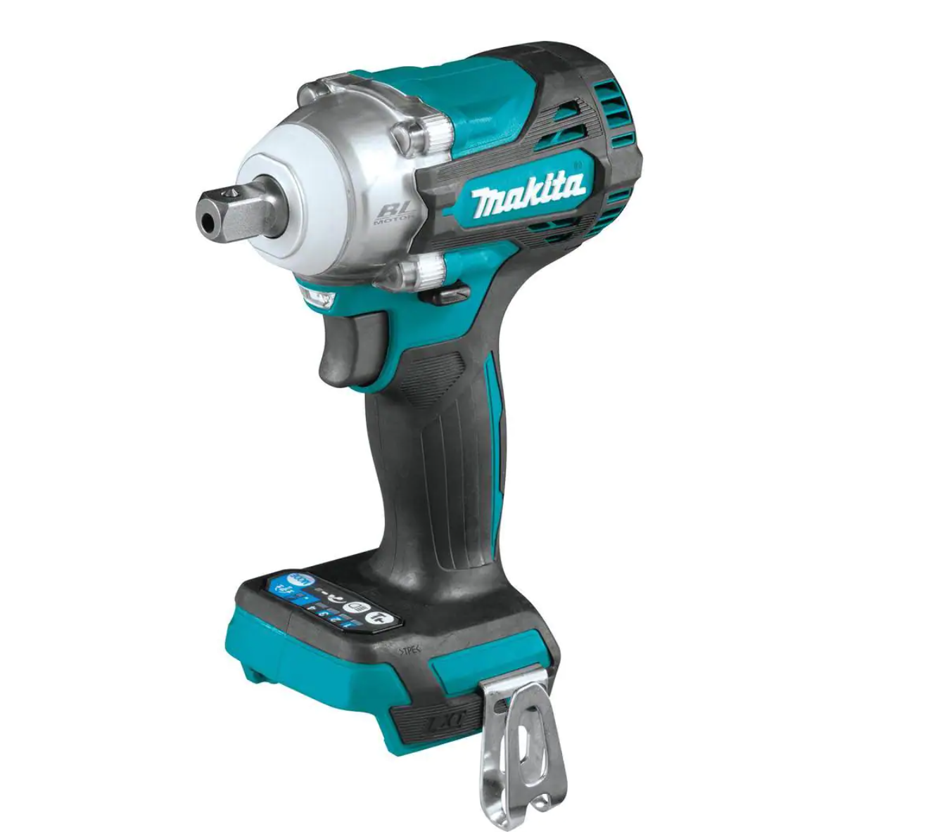 Makita XWT15XVZ 18V LXT Lithium-Ion Brushless Cordless 4-Speed 1/2 in. Utility Impact Wrench w/Detent Anvil (Tool Only)
