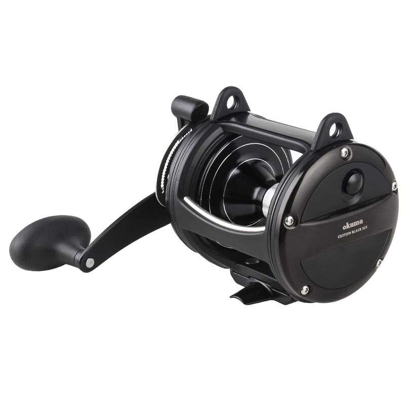 OKUMA Custom Black Graphite SLX-30A Lever Drag Conventional Reel