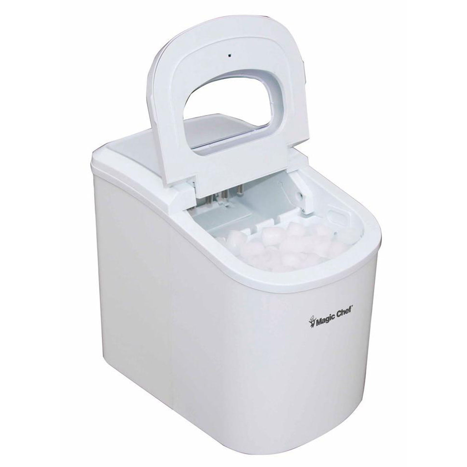 Magic Chef 27 lb Countertop Ice Maker - White MCIM22W  Ice Maker 27 lb - White