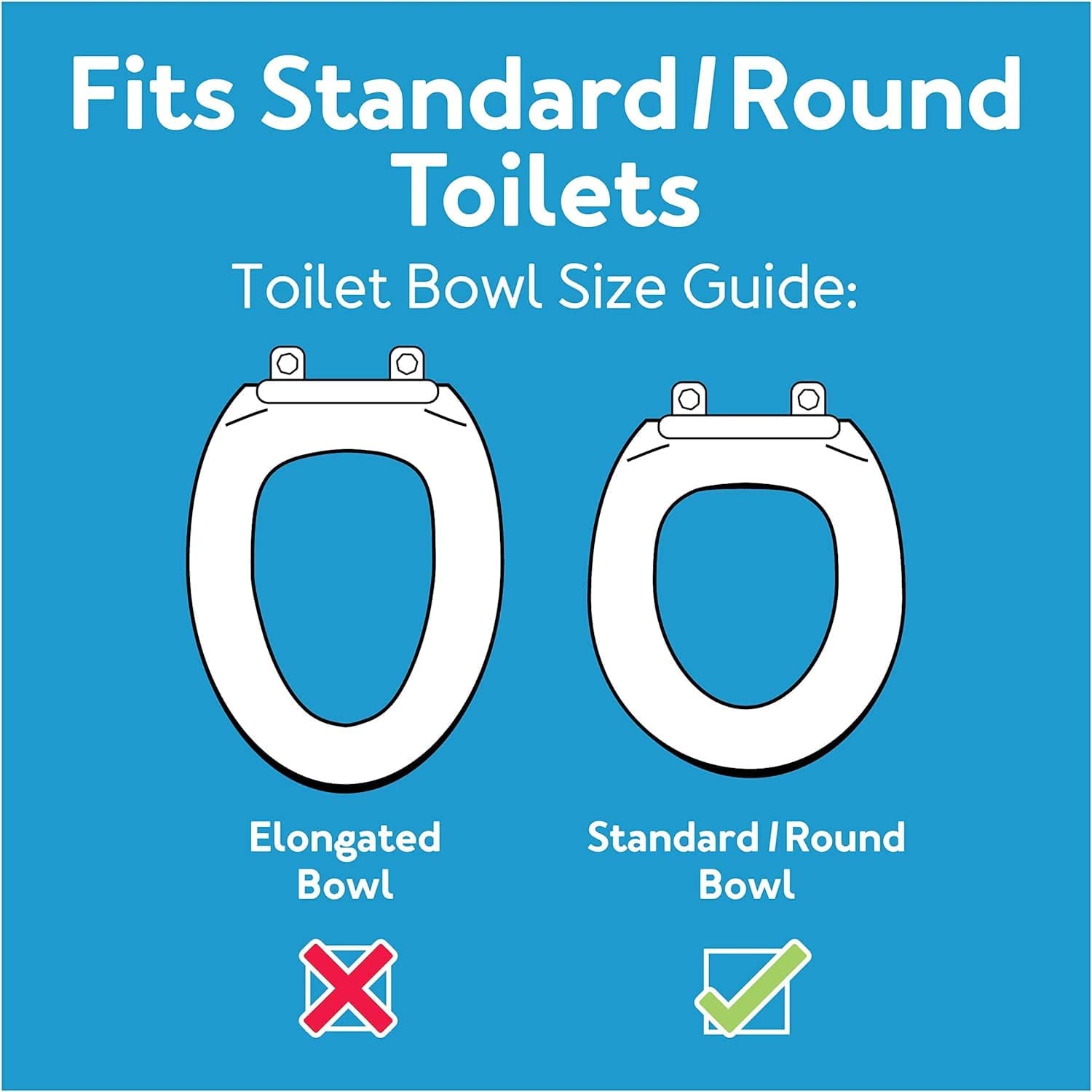 Carex 3.5 Inch Raised Toilet Seat with Arms - For Round Toilets - Elevated Toilet Riser with Removable Padded Handles. Easy On and Off. Support 250 lbs