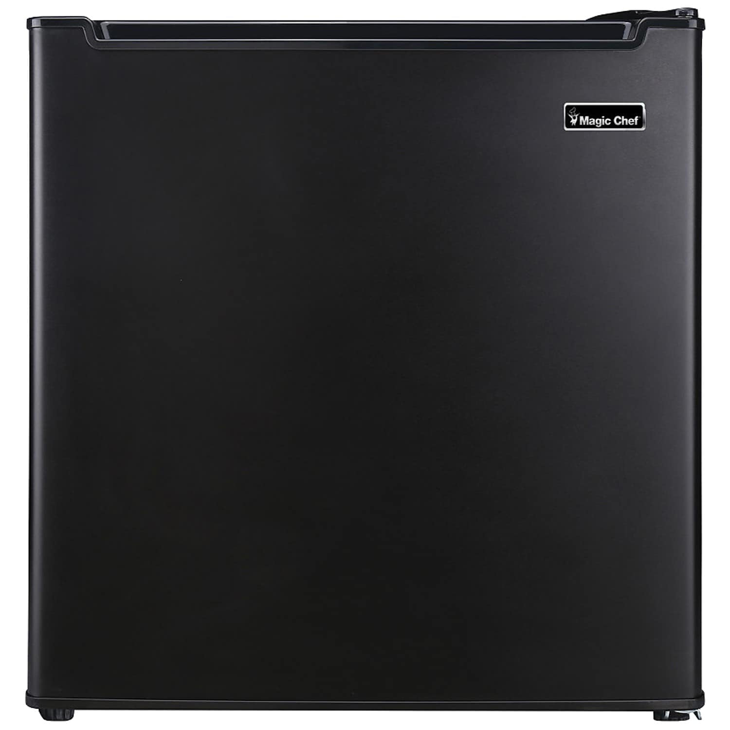 Magic Chef 1.7 Cubic-Ft Manual Defrost Refrigerator Black MCR170BE
