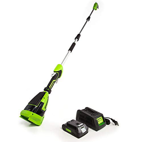 Greenworks 24V 8″ Cordless Pole Saw with 2Ah Battery and Charger 1402102