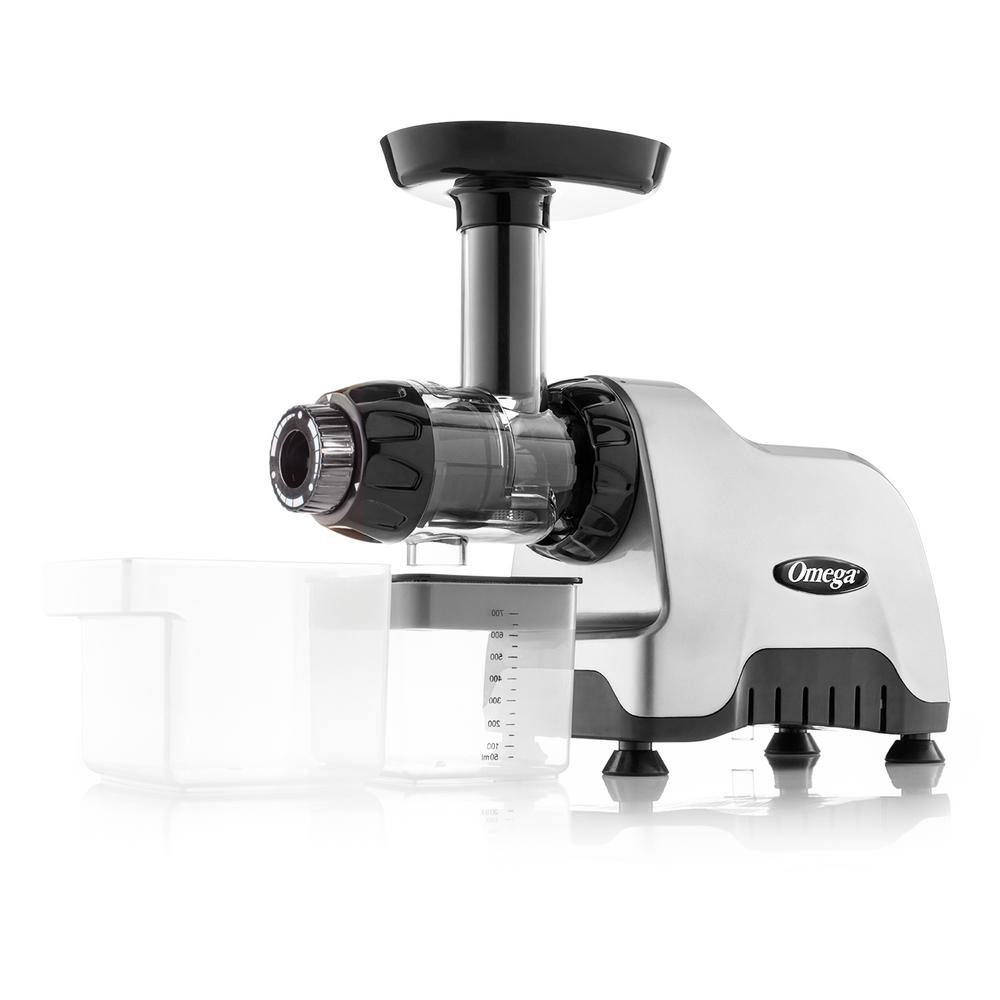 Omega  Compact Slow Masticating Nutrition System Silver Juicer