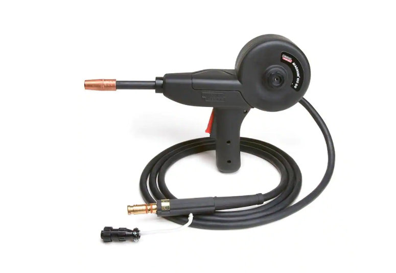 Lincoln Electric K2532-1 Magnum 100SG Welding Spool Gun for Soft Aluminum Wire. Including 10 ft. Gun Cable. Control Harness. Connector and Case