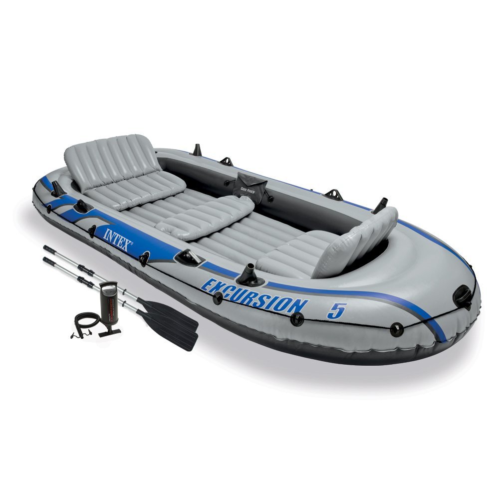 Intex Excursion Inflatable 12-ft PVC 1300-lb Dinghy (2-Pack)