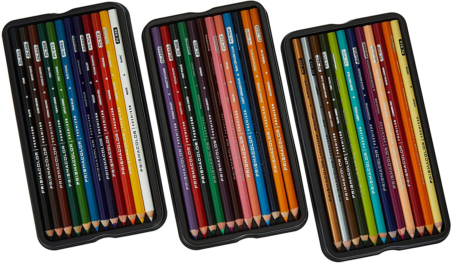 Prismacolor 92885T Premier Colored Pencils. Soft Core. 36 Piece
