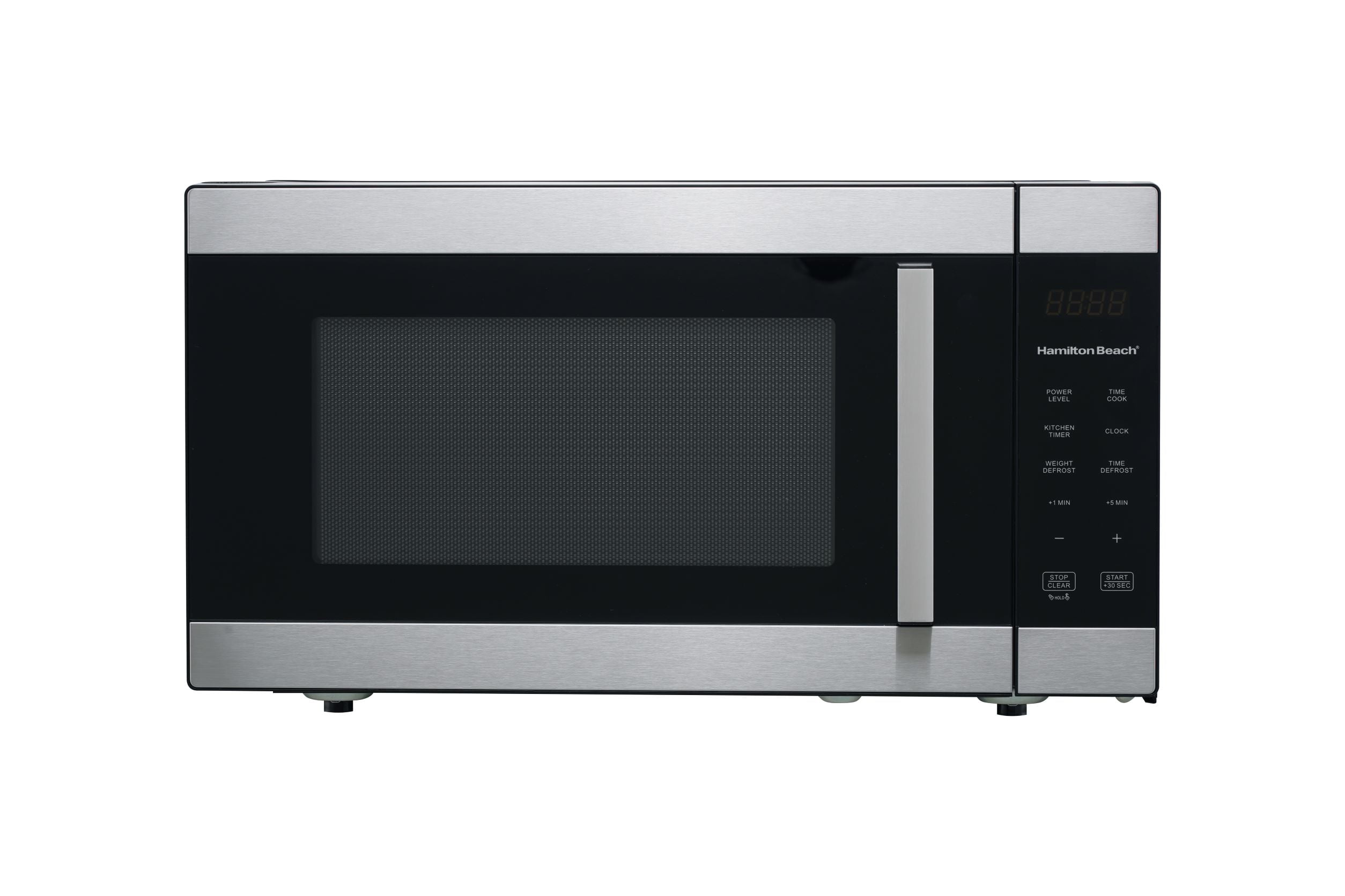 Hamilton Beach 1.6 cu. ft. Sensor Cook Countertop Microwave Oven. 1100 Watts. Stainless Steel
