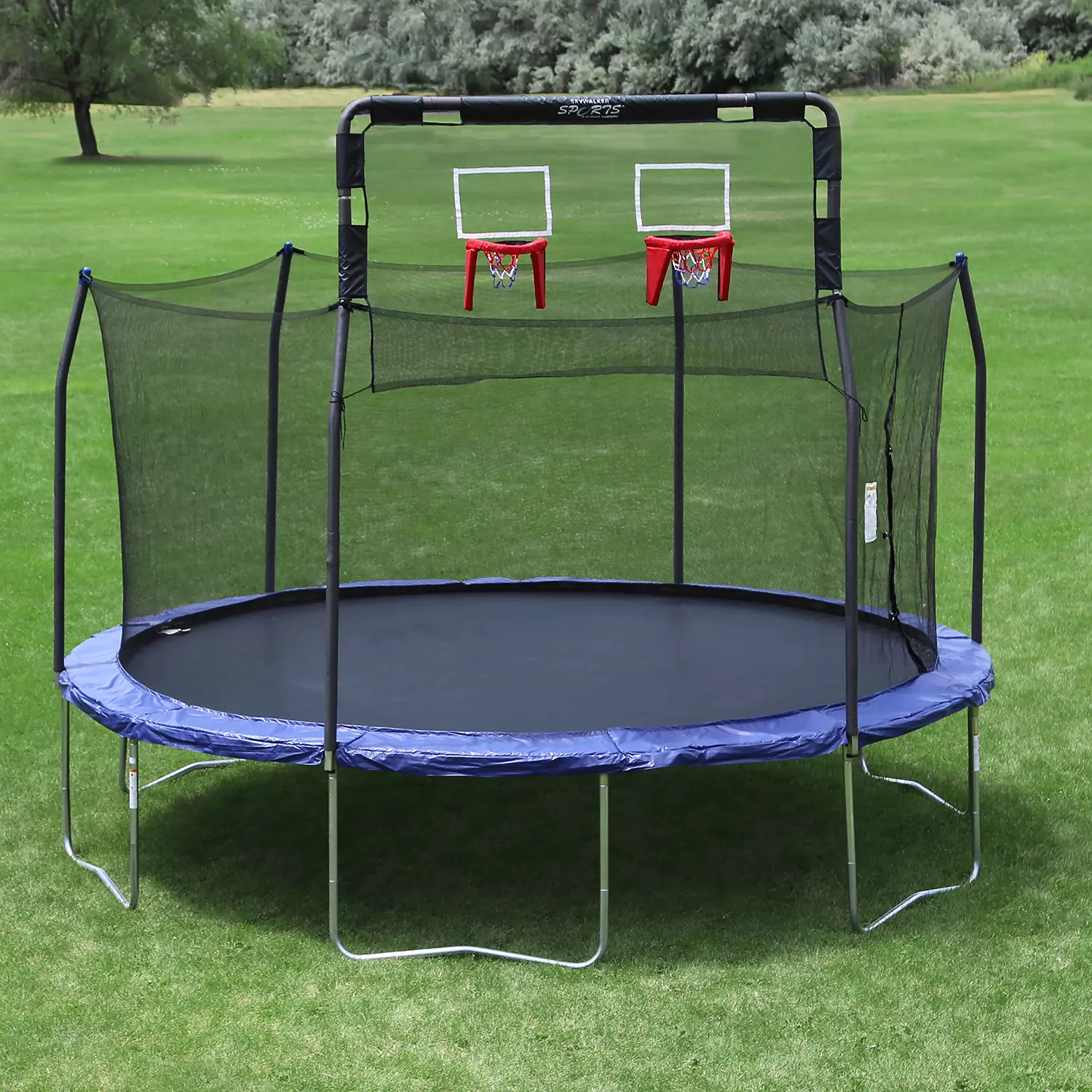 Skywalker Trampoline-s Double Basketball Hoop for 15′ Trampolines