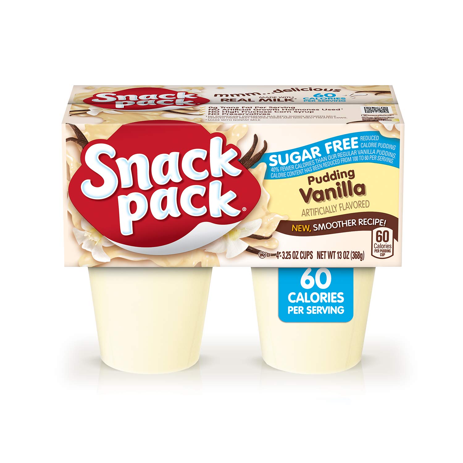 Snack Pack Pudding Cups. 4 Count. 12 Pack